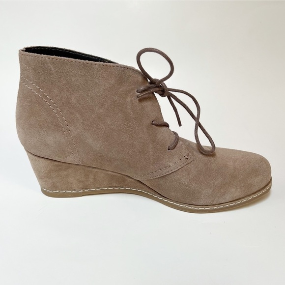 Bjorndal Rachel Wedge Heel Chukka Bootie Shoes Size 8.5 - Picture 3 of 13